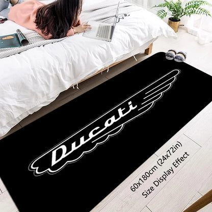 House Entrance Doormat Hallway Carpet Living Room Rugs DUCATIS Motorcycle Foot Carpets Bath Rug Floor Mats Non-slip Home Decor