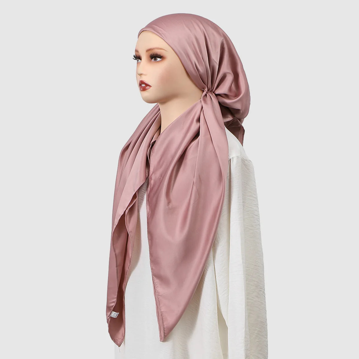 New Muslim Instant Hijab Scarf Print Turban Thick Hair Bonnet Night Cap Turban For Sleeping Elastic Hair Satin Bonnet For Sleep