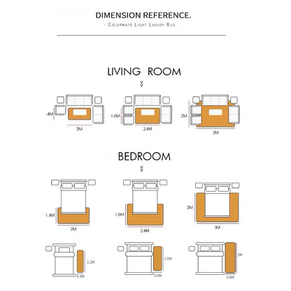 French Retro Living Room Decoration Plush Carpet Large Area Non-slip Mat Light Luxury Rugs for Bedroom Thicken Cream Lounge Rug
