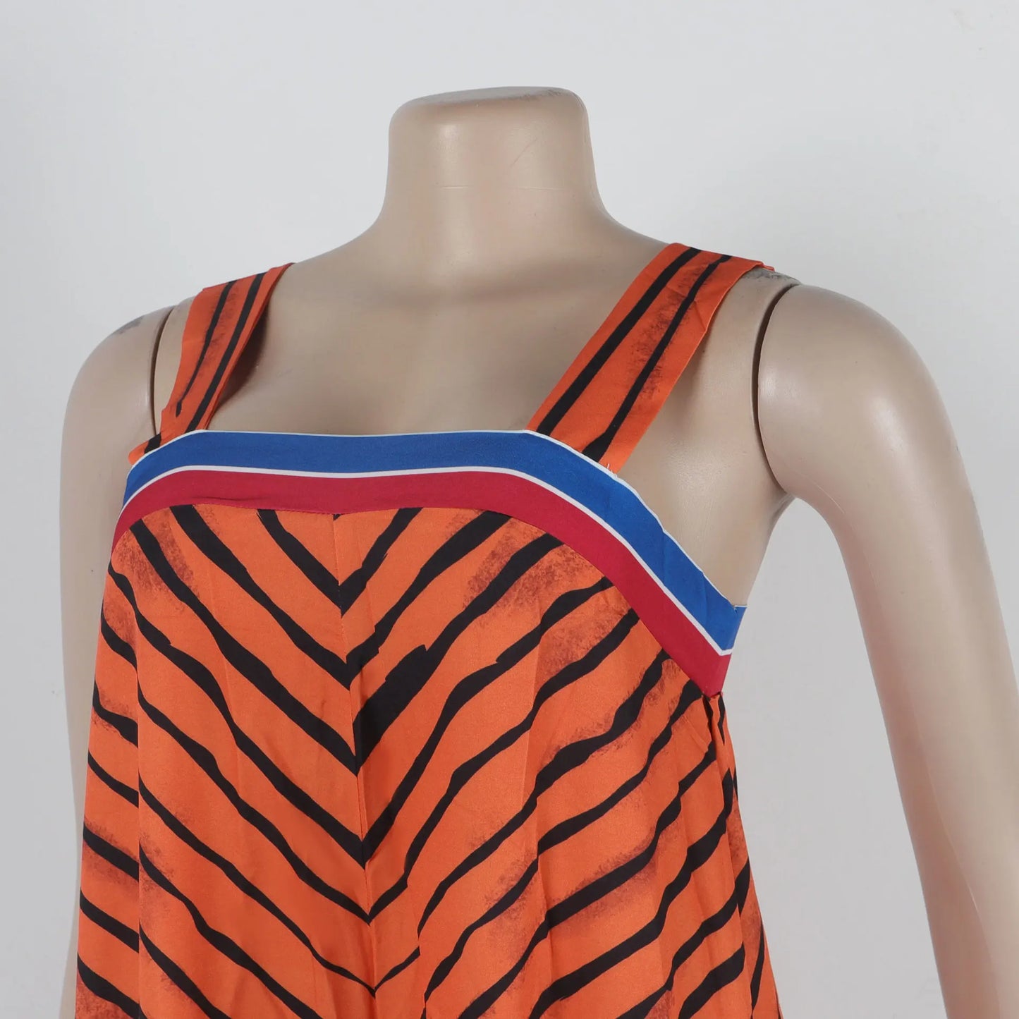 Jumpsuits Women Sling One Piece Print Striped Sleeveless Overalls Wide Leg Long Pants Loose Casual Rompers Elegant Splice