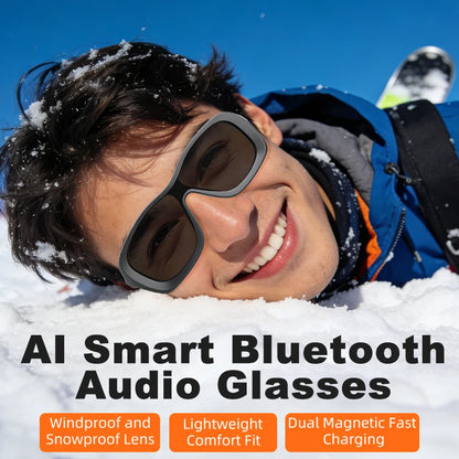 2026 Smart Glasses HD Photo Video AI Record Translation Touch Photochromic Lenses Bluetooth Call Music Multifunction Glasses