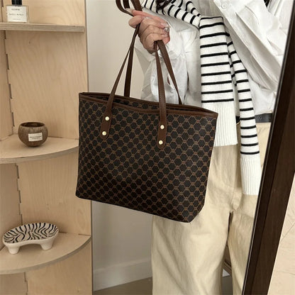Fashionable Retro Versatile Tote Bag for Women Luxury Designer Bags Purse and Handbags Women Shoulder Bag Shopping Bags Сумка