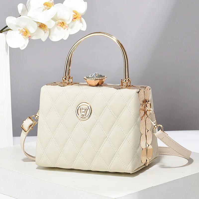 Luxury Brand Designer Ladies Handbag Casual Shoulder Bag Fashion Embossed Craftsmanship Women Commuting Crossbody Bag women