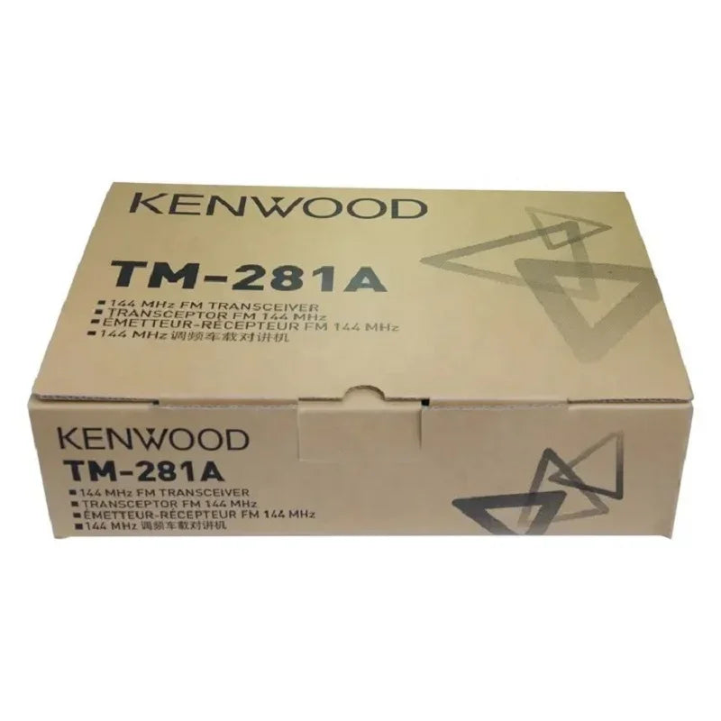 TM281A VHF136-174MHz TM-481A UHF 400-470MHz 50W Vehicle mounted two way radio for Kenwood walkie talkie