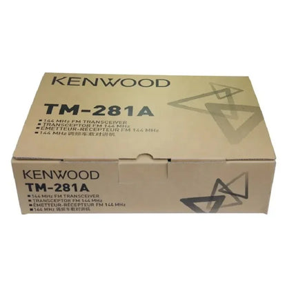 TM281A VHF136-174MHz TM-481A UHF 400-470MHz 50W Vehicle mounted two way radio for Kenwood walkie talkie