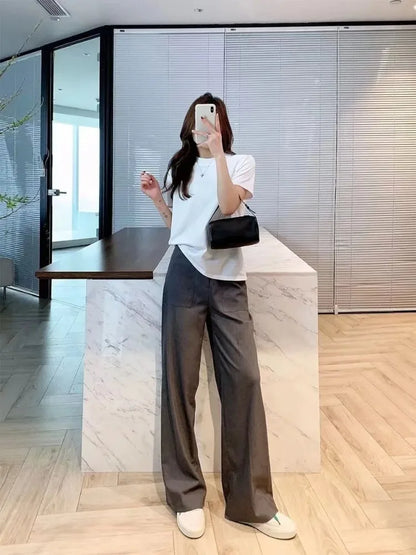 2025 New Luxury 90s Pen Holder Bag Genuine Soft Cowhide & Suede Mini Crossbody Bag Hand-Carry Vintage Shoulder Purse for Women