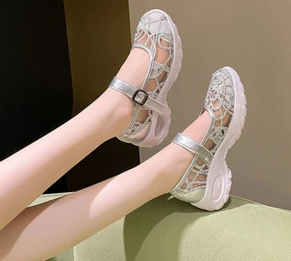 Mesh Breathable Sports Shoes for Women Casual New Arrival 2025 Designer Luxury Stylish Korean Deals Offers Trends Woman Footwear