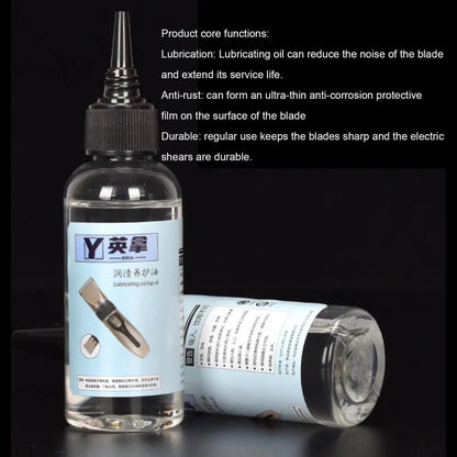 Oil for Clippers and Trimmers Beard Shavers Lubricant Trimmer Oil Reduces Friction Cutter Maintenance Barber Oil Hair Trimmer