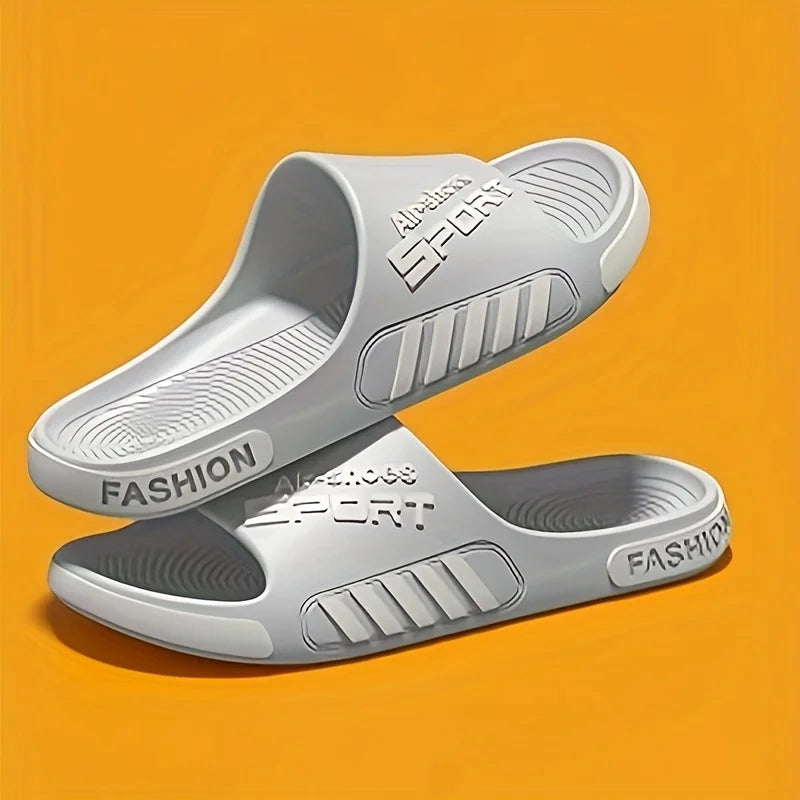 Men's Sport Style Outdoor Slippers Anti-Slip Lightweight for Home And Beach Outdoor Use Comfortable Footwear