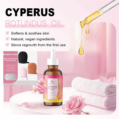 Caramela Beauty Oil for Hair Removal Soft Smooth Skin Care Deep Hydration Anti Hair Growth Inhibition After Shave Oil