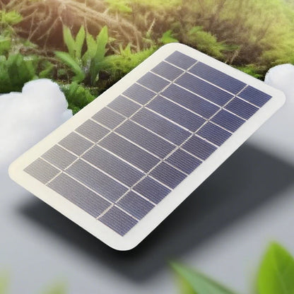 Fast Charging Dual Solar Panel Hiking Camping  USB 5V Waterproof Portable  Mobile Phone Power Bank Charging Detachable fold
