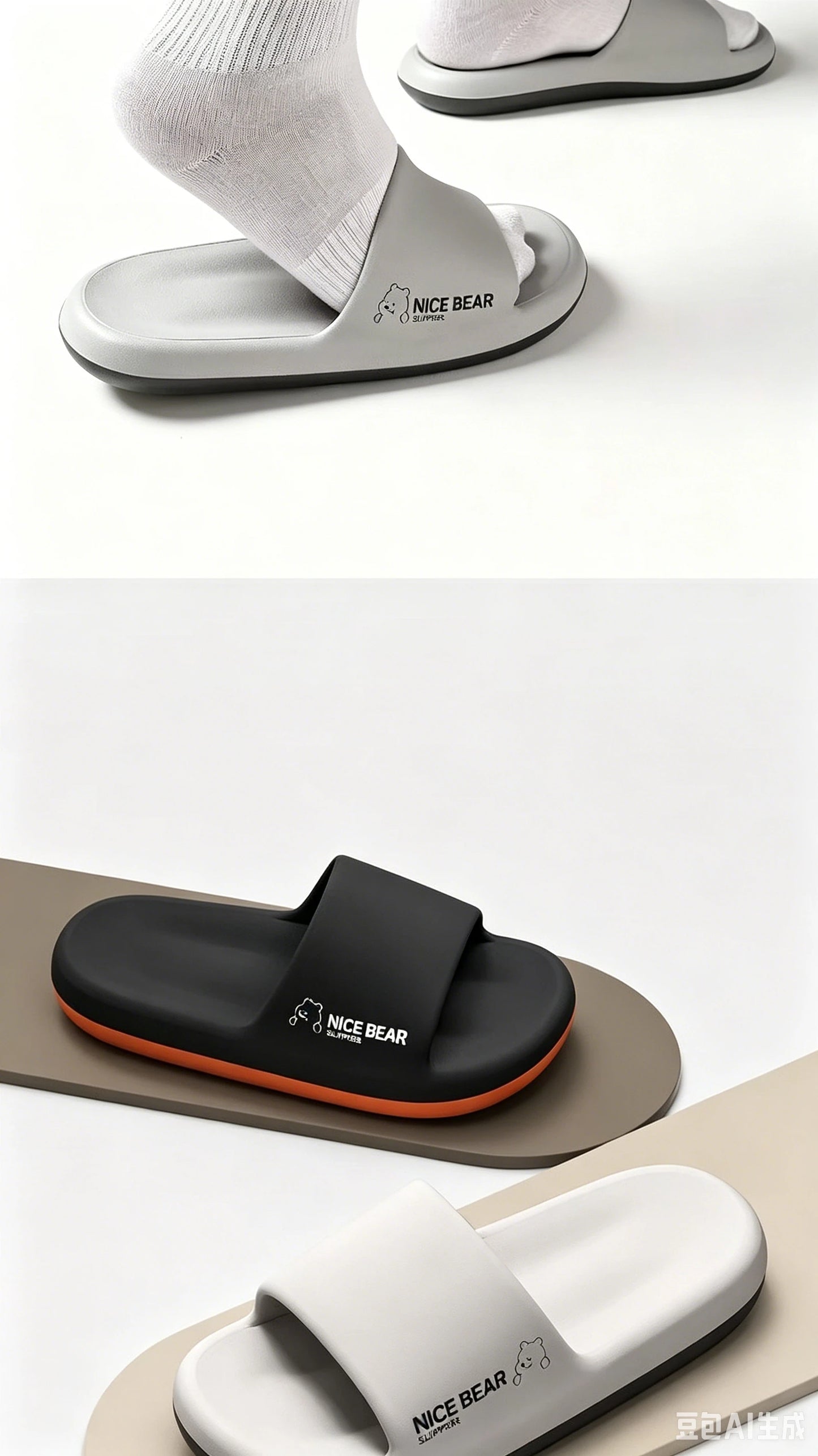 Fashion Men's Summer Ligtweight EVA Indoor Home Sandals Slippers Shoes Men Slippers Outdoor Students Women Comfortable Slides