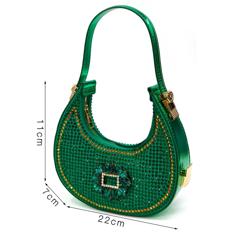 2025 Nigerian Women's Party Shoes and Bags Medium Heel Pointed Toe Elegant Party Footwear With Matching Color Handbag for Women