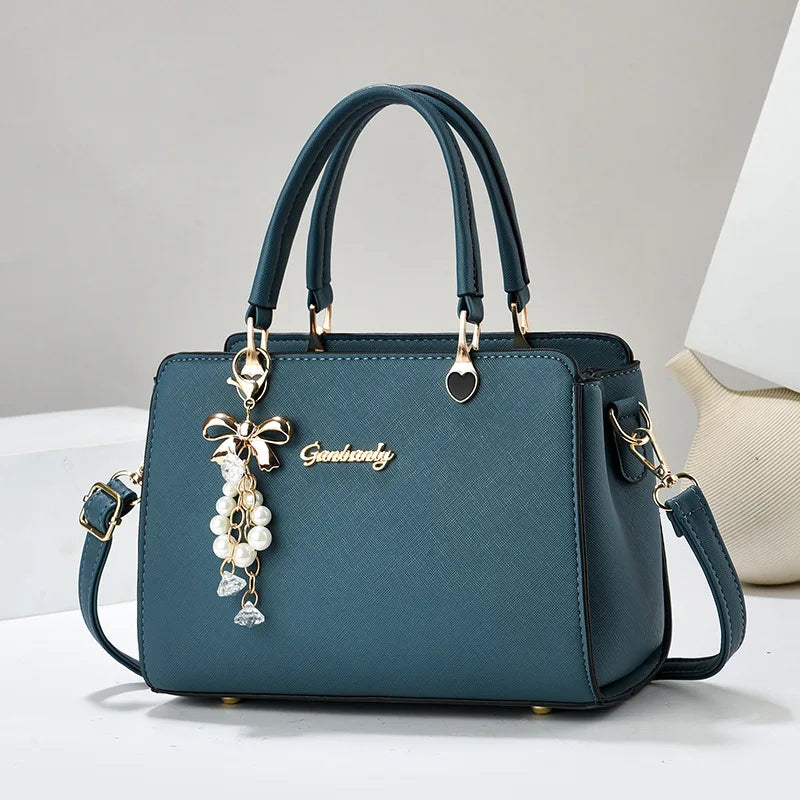 New Women bag Shoulder bag Handbag for women 2026 Crossbody bag pattern PU Portable bucket bag ladies messenger bag