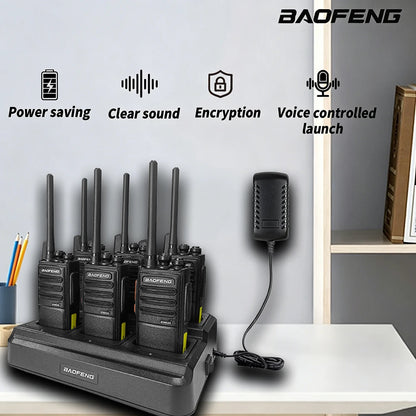 BAOFENG BF-888S Plus PMR446 License Free Two Way Radio Portable Walkie Talkie VOX Micro USB Rechargeable For EU Family Team Use