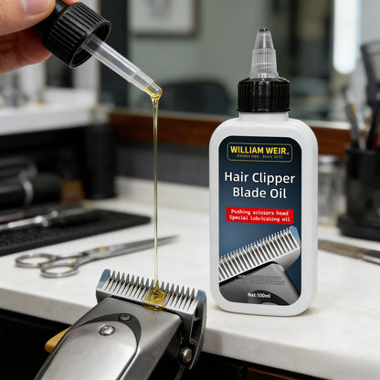 Hair Clipper Blade Oil - Professional Lubricating Oil for Electric Hair Trimmers, Clippers  Razors Reduces Friction