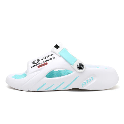 Men Sandals New Summer EVA Soft-soled Platform Slides Slippers Indoor Outdoor Walking Beach Shoes Flip Flops Mens Shoes