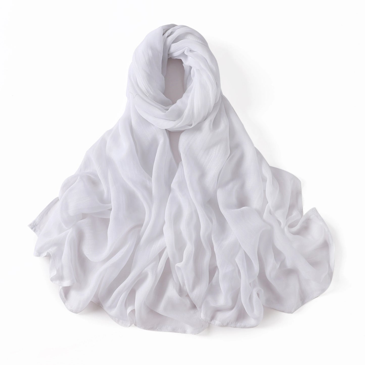 New Big Size Solid Rayon Modal Hijab Scarf Women Muslim Headscarf Wraps Shawl Femme Musulman Headband Islamic Turban 190*85cm