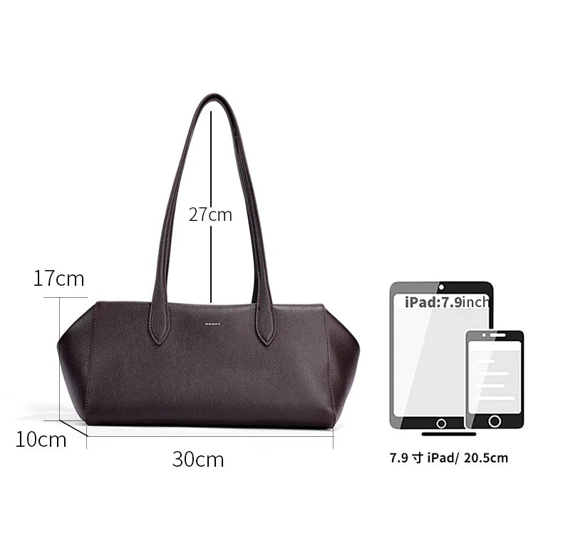 New Women's Natural Suede Leather long handle Shoulder Bag Luxury Designe Genuine Suede Leather Handbags Shopping Underarm Bag