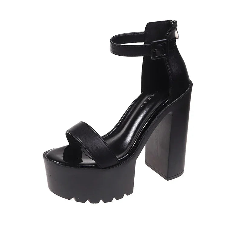 Super High Heels Women's Shoes Fashion Elegant High Heel Sandals Women Party Wedding Pumps Women Luxury Peep Toe Platform Sandal