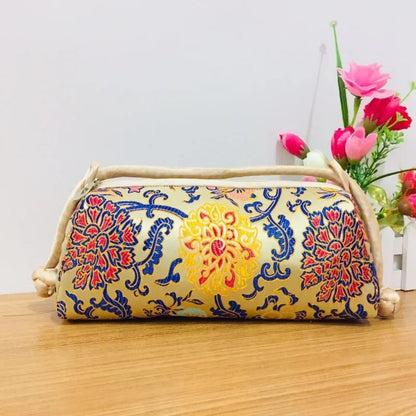 Fashion Luxury Chinese Style Silk Bag Women Handbag Japanese Hand Embroidery Totes Cheongsam Female Cosplay Bags Clutch Purses
