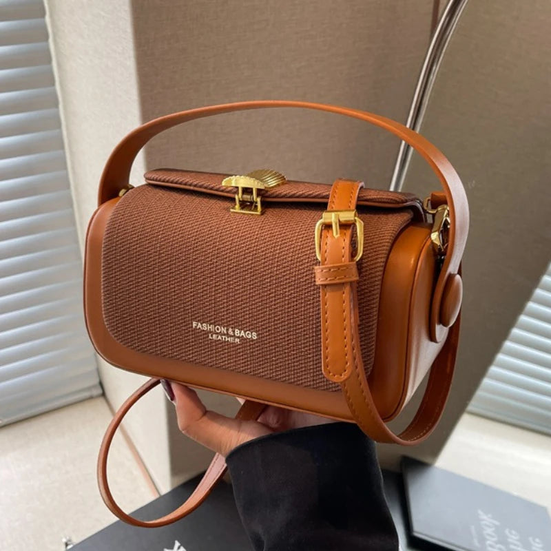 Simple Fashion Mini Square Women Crossbody Bags 2026 Luxury Designer Purses And Handbags Box Shape Pure Color Shoulder Satchels