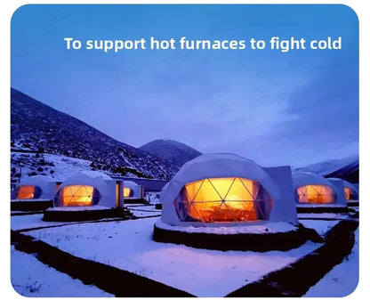Outdoor Activities Advertising Exhibition Camping Starry Sky Spherical Tent House Hotel Camp Homestay Tent