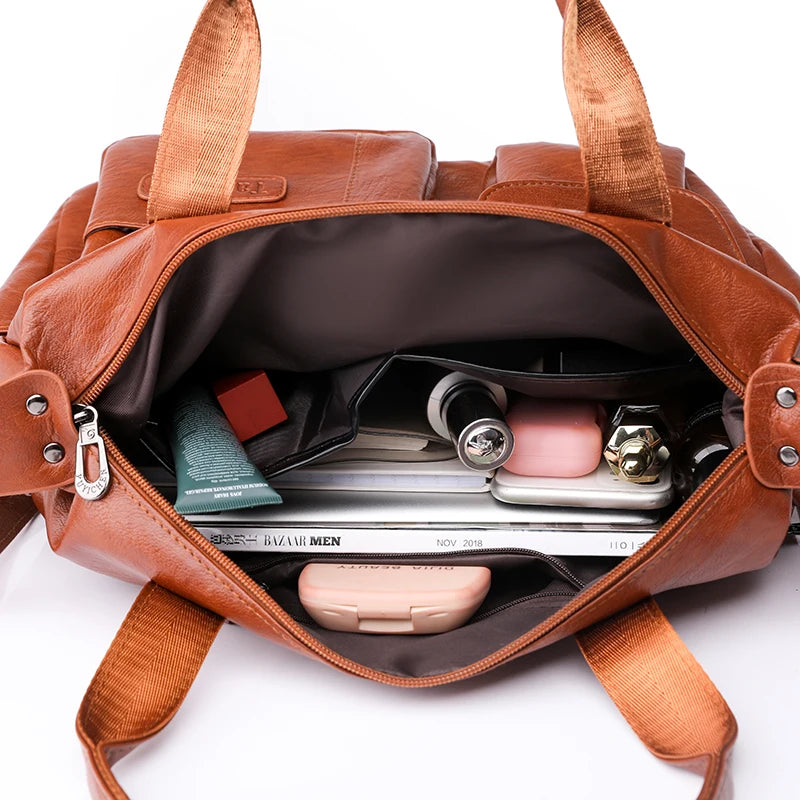 Luxury Designer Handbags Women Purses And Handbags Retro Shoulder Bags High Quality Leather Crossbody Bags for Women 2024 Sac