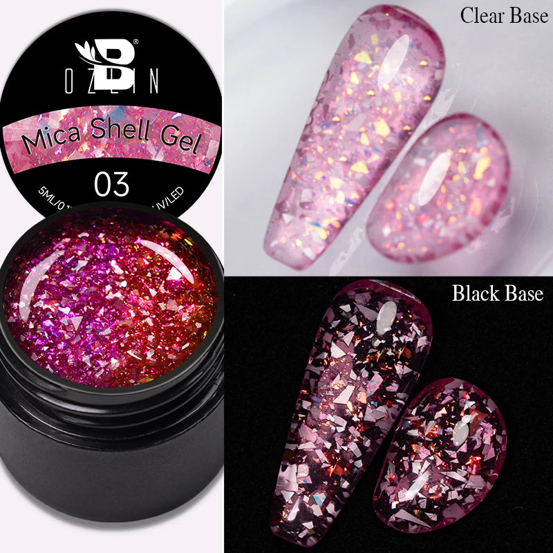 AWStorG 5ML Colorful Laser Cat Magnetic Gel Blue Glitter Shine Soak Off  Semi Permanent  UV Gel Nail Art Varnish Nail Supplies