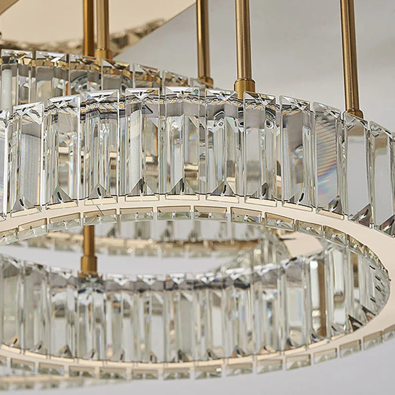 Home Decoration Pendant Lights, Luxury Crystal Living Room Chandelier, Bedroom Pendant Lamp, Ceiling Light, Indoor Lighting