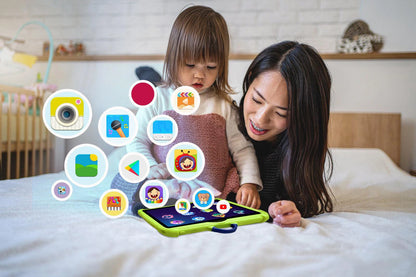 New 5G WIFI 7 Inch Android Kids Tablets Quad Core 4GB RAM 64GB ROM Dual BOW Cameras Cheap And Simple Children's Gifts Tablet PC