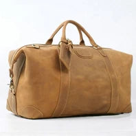 Fashion Genuine Leather Travel Bag Men's Luggage Bags Large Male Duffle Bag weekend Women Shoulder Bag Big Tote Handbag Black