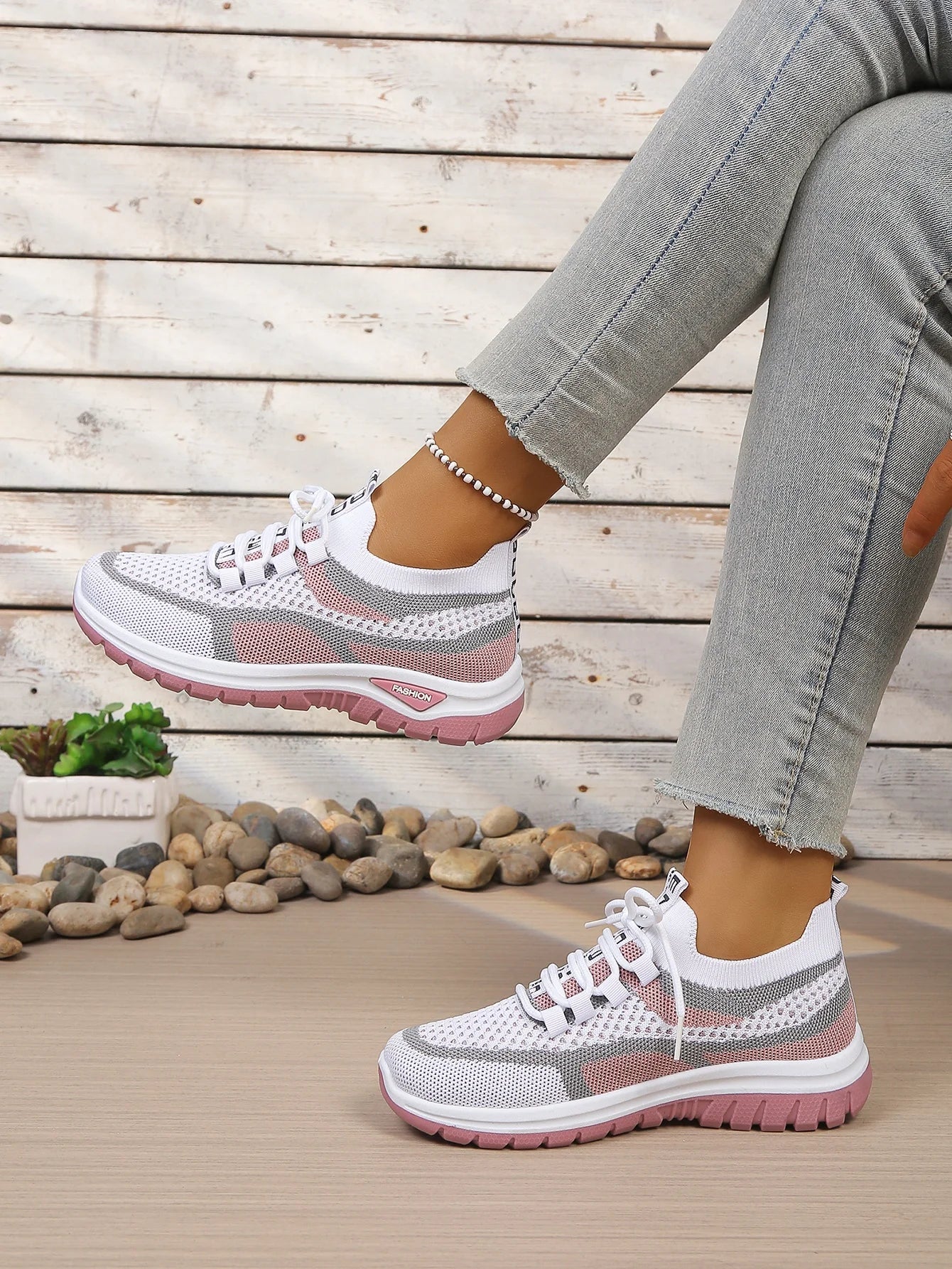 Women's Shoes Double-Color Work Shoes for Ladies, Single Shoes Casual Sneaker Shoes Woman 2026 Free Shipping Shoes