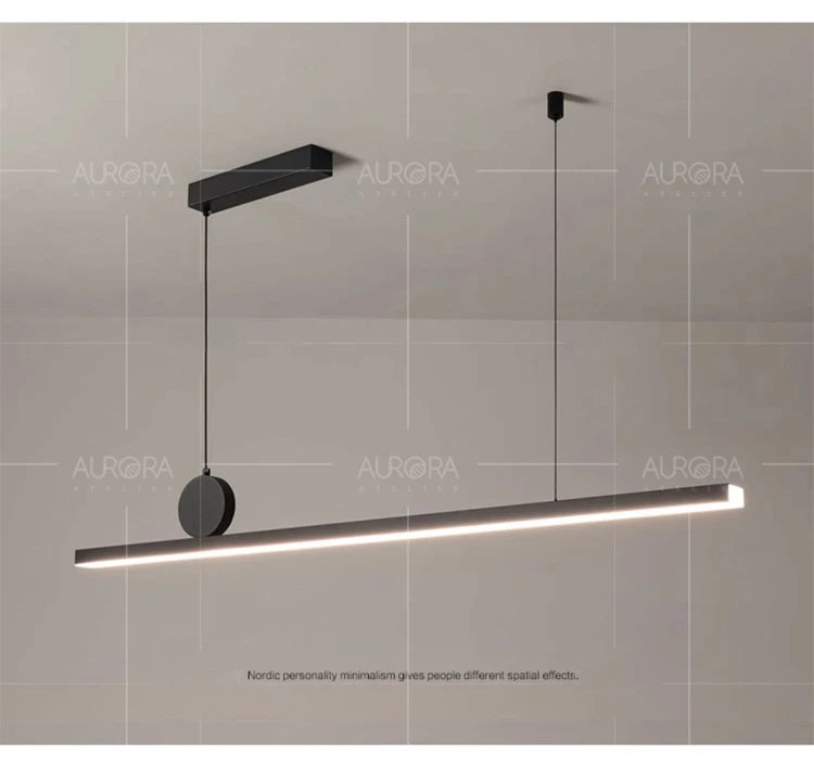 Pendant Lights Modern Simple Dining Room Lights For Kitchen Long Chandelier Living Room Pendant Lamp Home Decoration Lighting