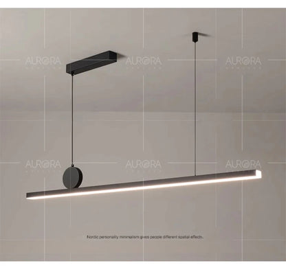 Pendant Lights Modern Simple Dining Room Lights For Kitchen Long Chandelier Living Room Pendant Lamp Home Decoration Lighting
