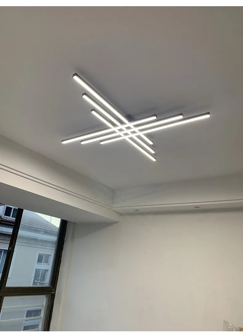 Ceiling light simple modern bedroom  atmosphere duplex villa hall Nordic lamps minimalist living room lamp room ceiling lights