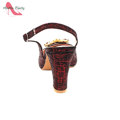 The US for Duty Free  Specials Design Nigerian Women Shoes Matching Bag Set in Royal Blue Color Italian Ladies Pumps for  Party