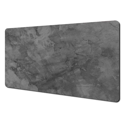 Large size table mat HD printing anti-slip design xxl desktop keyboard table mat gray series game mouse pad lock edge