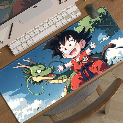 Cartoon Animation Seven Dragon Ball Mouse Pad Oversized Boy Two-dimensional E-sports Game Computer Keyboard Pad Student Desk Pad