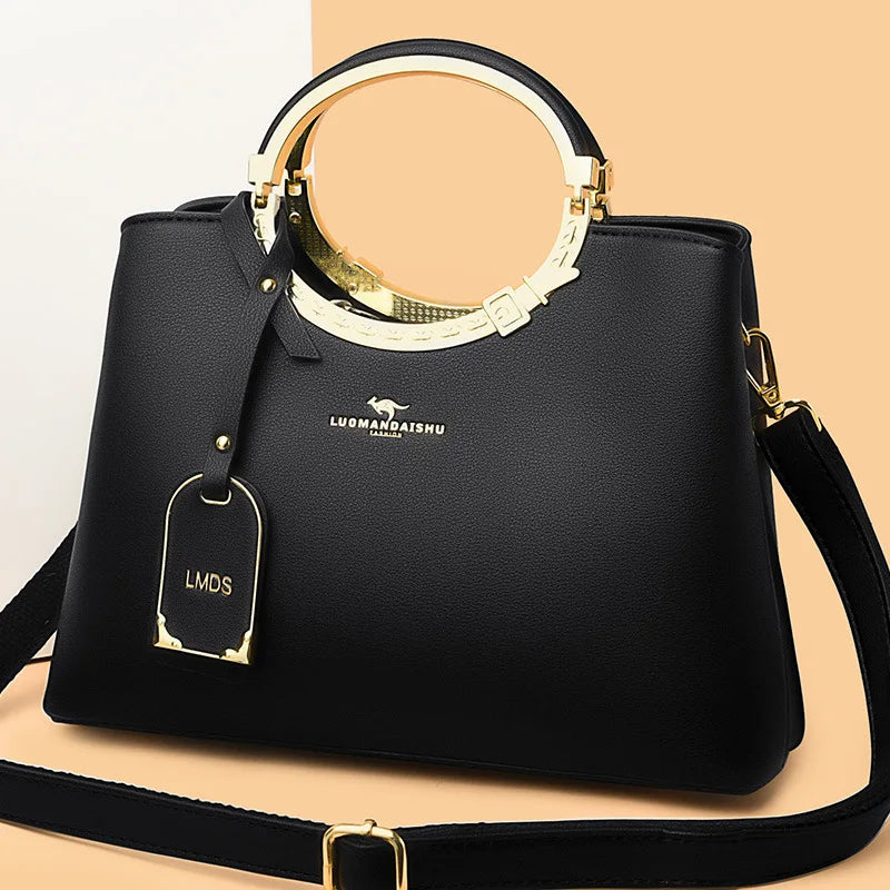 3 Layer Large Capacity Tote Bag Luxury Handbags Women Bags Designer Shoulder Bag High Quality Soft Leather Purses and Handbags