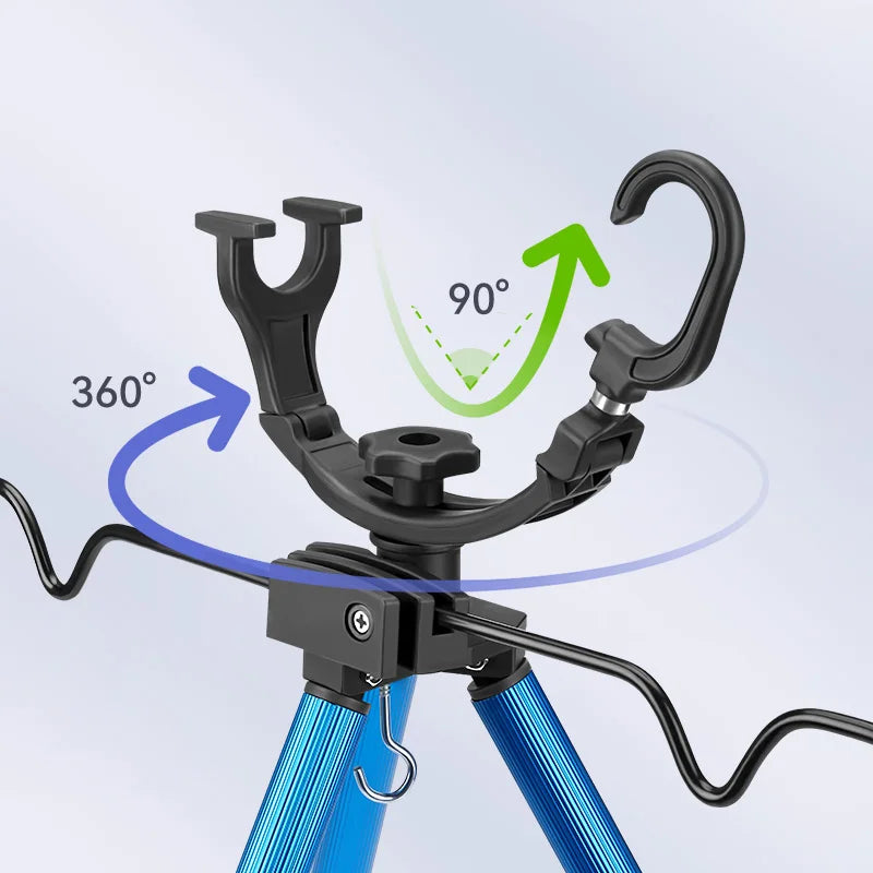 WEIHE 1pcs C# Fishing Rod Holder Telescopic Fishing Rod Bracket