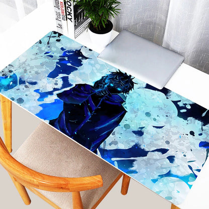 Mouse Pad Laptop Purple Japan Anime Gojo Mousepad XXL Non Slip Keyboard Rug PC J-jujutsu K-kaisen Extended Desk Mat For Boy Gift