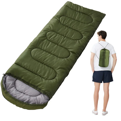 Sleeping Bag Outdoor Camping Camping Travel Four Seasons Universal Double Splicing Outdoor Sleeping Bag