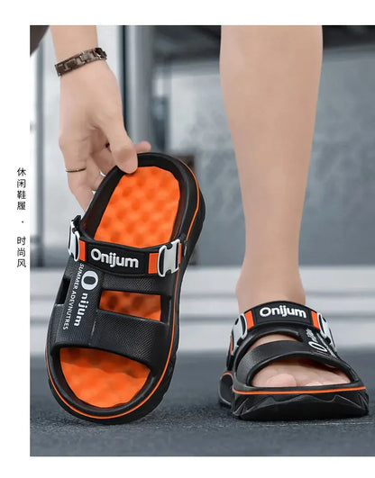Unisex Slippers Summer Men Sandals Fashion Women Garden Shoes Orginal Beach EVA Slides Soft Thick Shoes Outdoor Non Slip Home