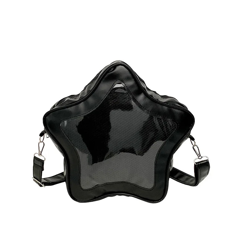 Japanese Style Minimalist Cute Aesthetic Shoulder Bag for Students Kawaii Crossbody Purse Street Fashion Ita Bags Handbags bolso