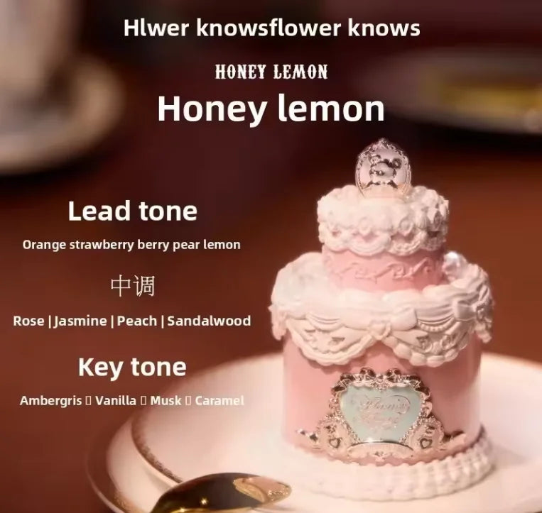Flower Knows SWEETIE BEAR Makeup Box Gift Set All In One Perfume Shimmer Eye Shadow Palette Blush Lip Jelly Box 10 PCS