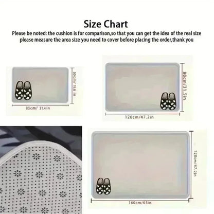 Extra Large Tiger Floor Mat Realistic 3D Tiger Print Mat with Mat for Living Room Bedroom Office Indoor Mat Modern Home Decor