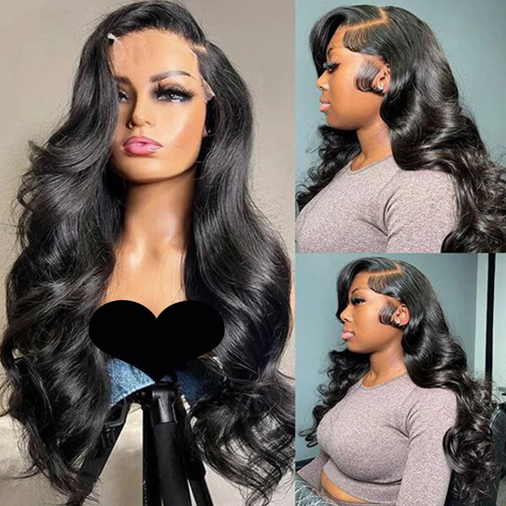 Body Wave Lace Front Wig 13X4 Lace Frontal Wig 4x4 Closure Wigs For Black Women 30 inch Body Wave Lace Front Human Hair Wigs