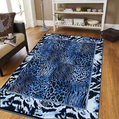 Leopard print Carpet for Living Room Decoration Modern Abstract Home Office Large Area Rugs Decor Soft Bedroom Lounge Floor Mat