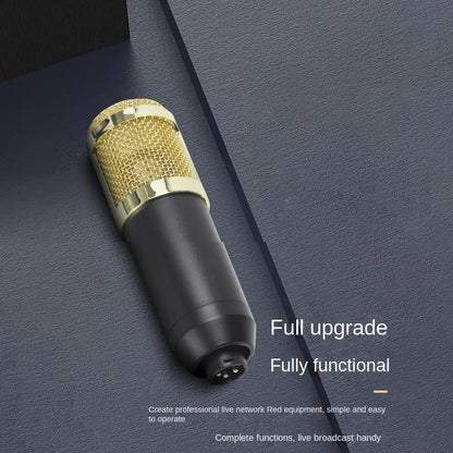 BM800 Condenser Microphone Kit Streaming Mobile Phone Voice Changer Microphone Computer Sound Card Live Podcast Equipment Bundle
